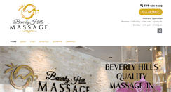 Desktop Screenshot of beverlyhillsmassage.net